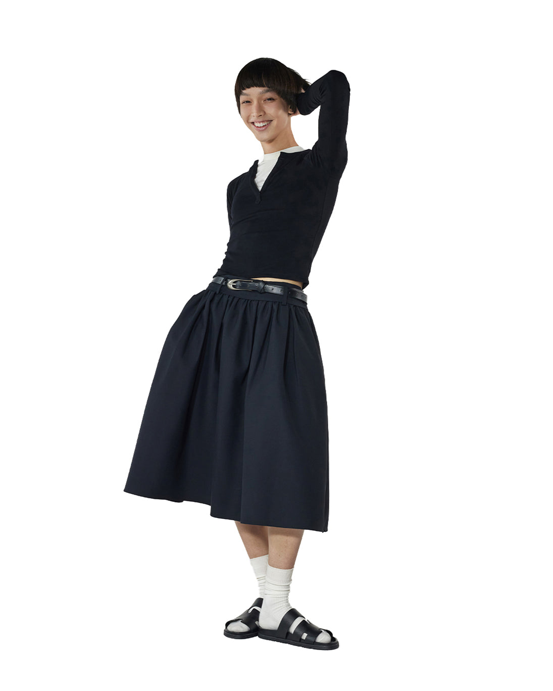 Puffy Midi-skirt – Fax Copy Express*