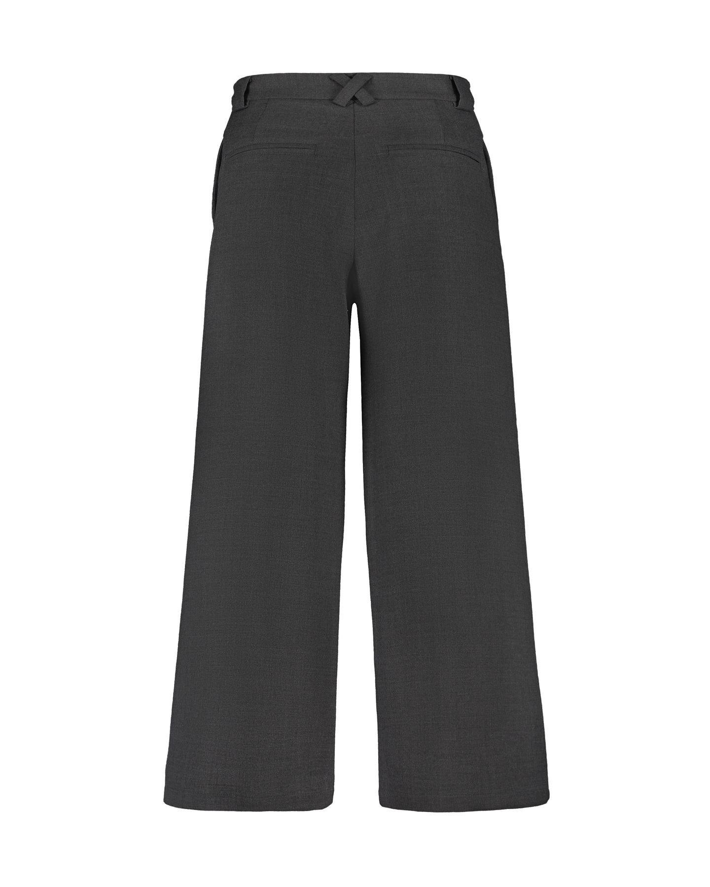 FaxCopyExpress* V-Line Flared Suit Pants-