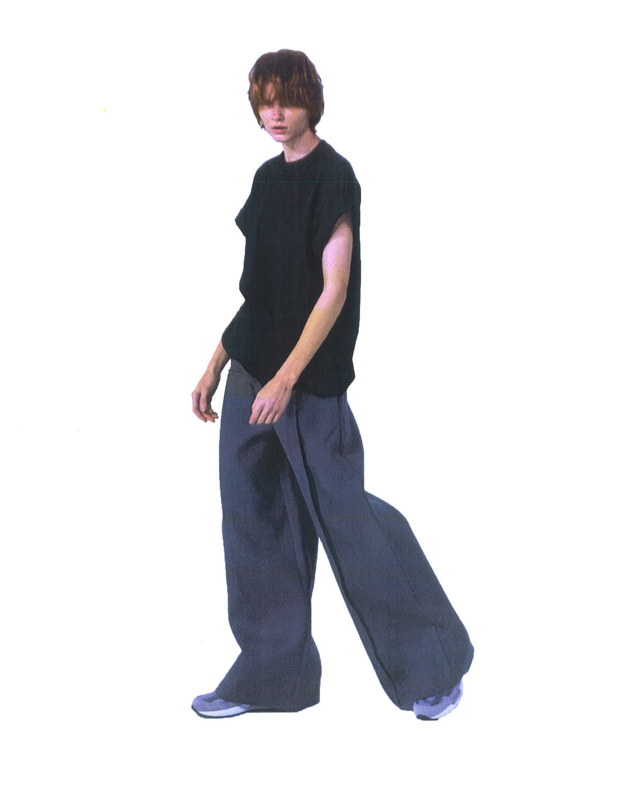 FaxCopyExpress WIDE-LEG SUIT PANTS パンツ-