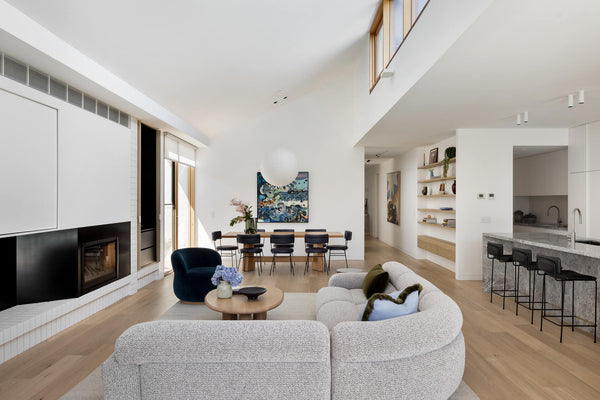 Open living and dining space in Northcote House III