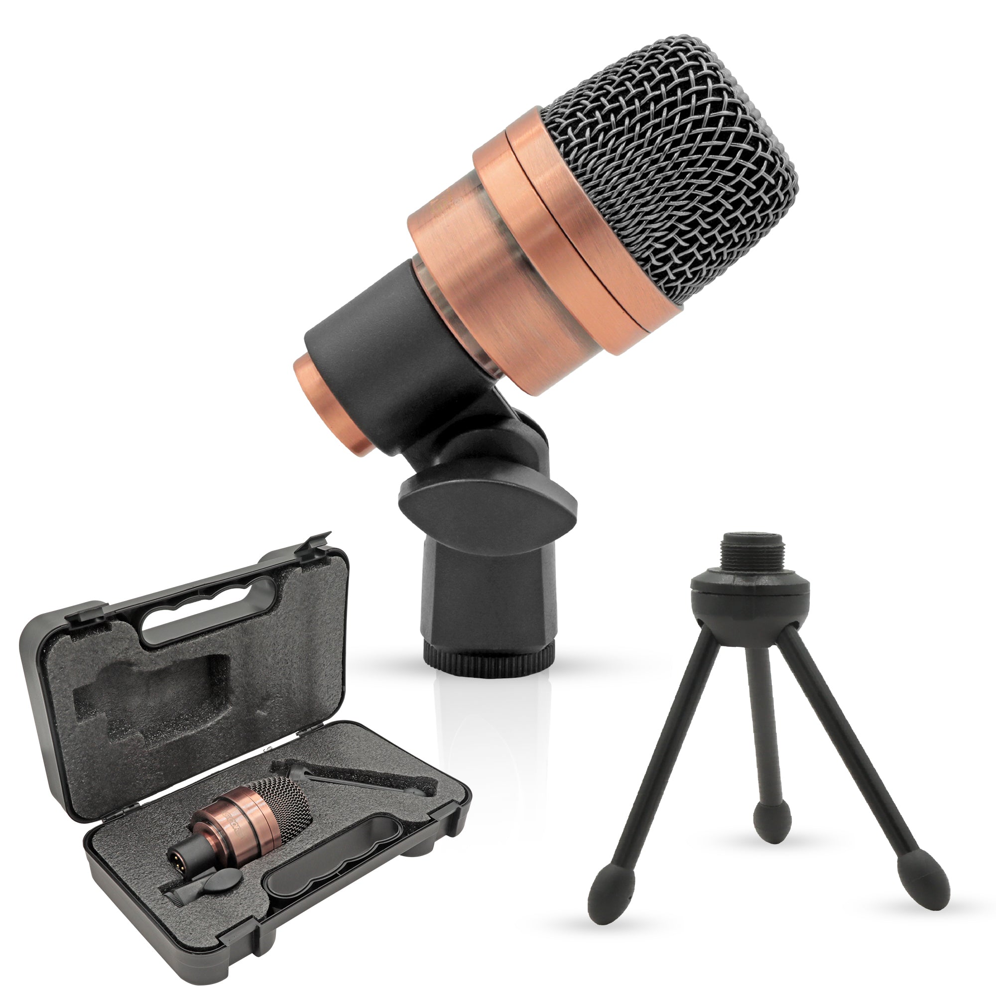 5 Core Tom Snare Mic Cardioid Dynamic Microphone for Drum Kit Precision Instrument