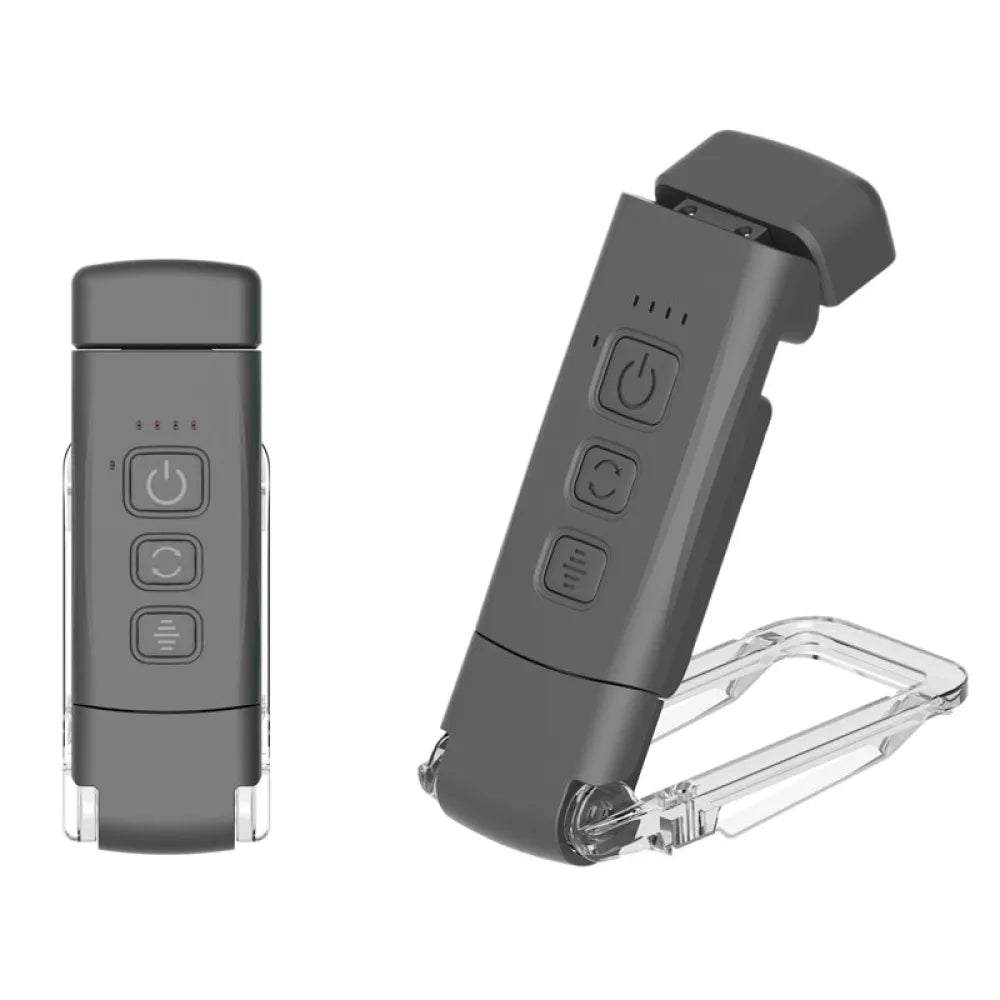 Vibe Geeks 3 Modes 5 Brightness LED Clip on Reading Lamp- USB Rechargeable
