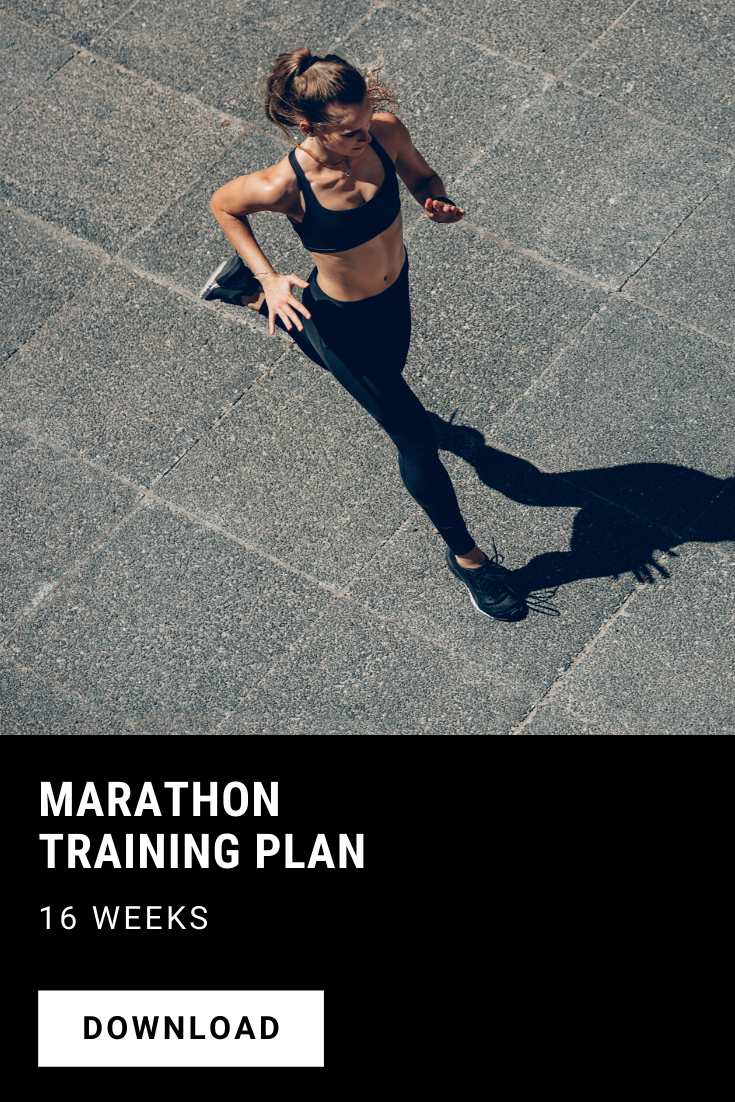 marathon training plan