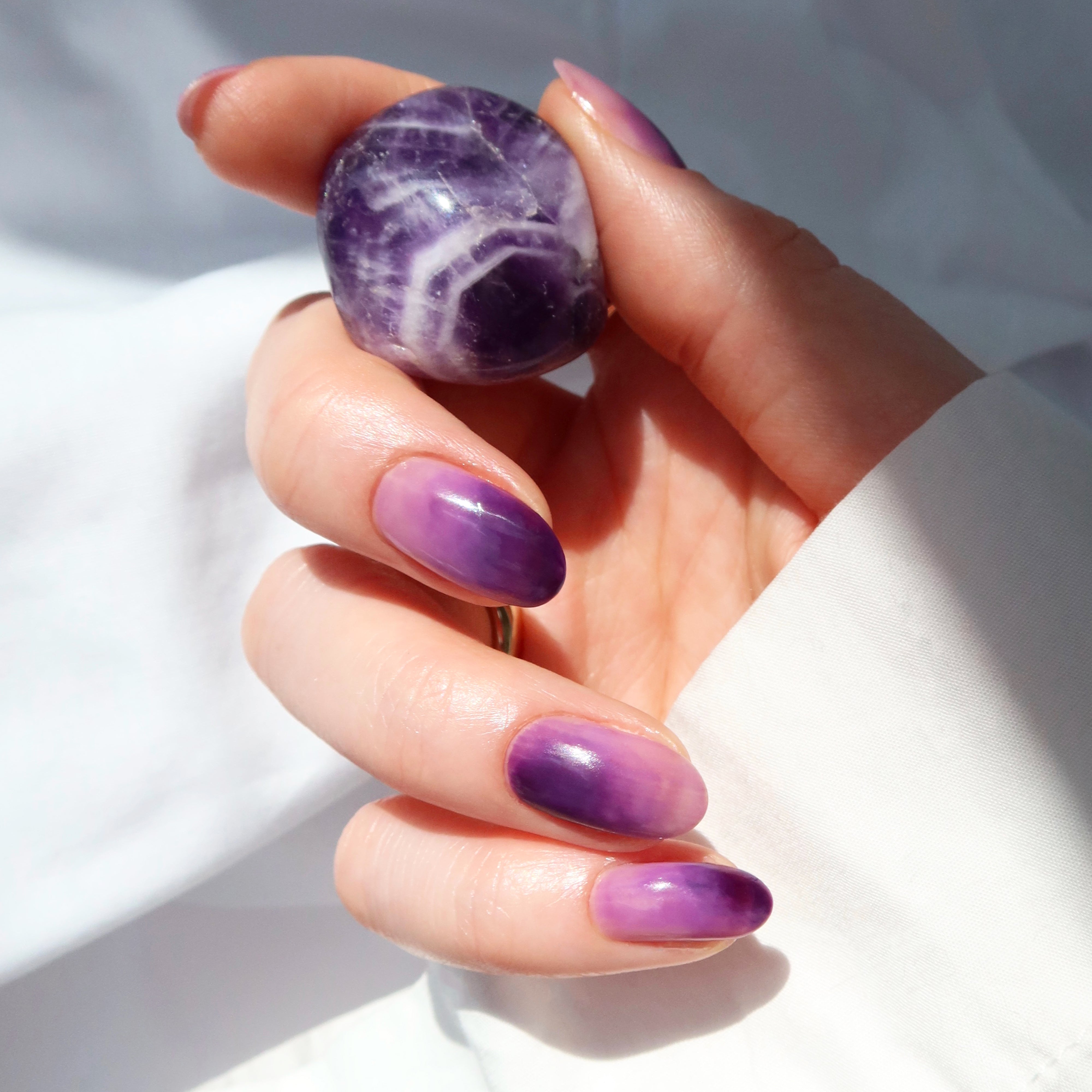 Amethyst Garden Nail Wraps Online Shop - Lily and Fox - Lily and Fox USA