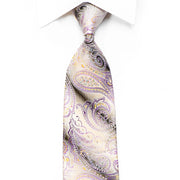 Roberta di Camerino Rhinestone Necktie Paisley On Silver 