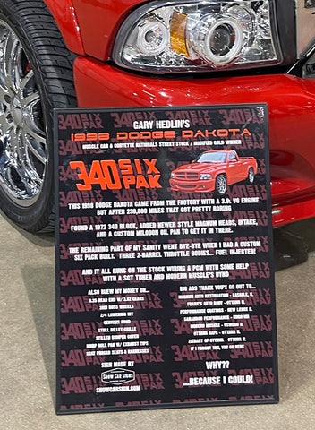 Dodge Dakota Show Board