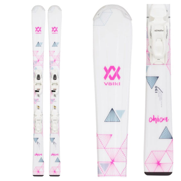 Volkl Chica Skis w/ vMotion 4.5 Bindings Girls