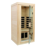 Purity-906MB 1 Person Infrared Sauna in Basswood