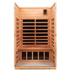 Wearwell-902VT 2 Person Outdoor Ultra-Low EMF Infrared Sauna in Mahogany | Clearance Price + Coupon | Incredibly Strong