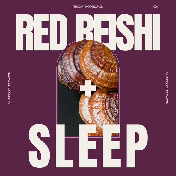 Red Reishi Mushroom - Health Benefits - Troomy Nootropics
