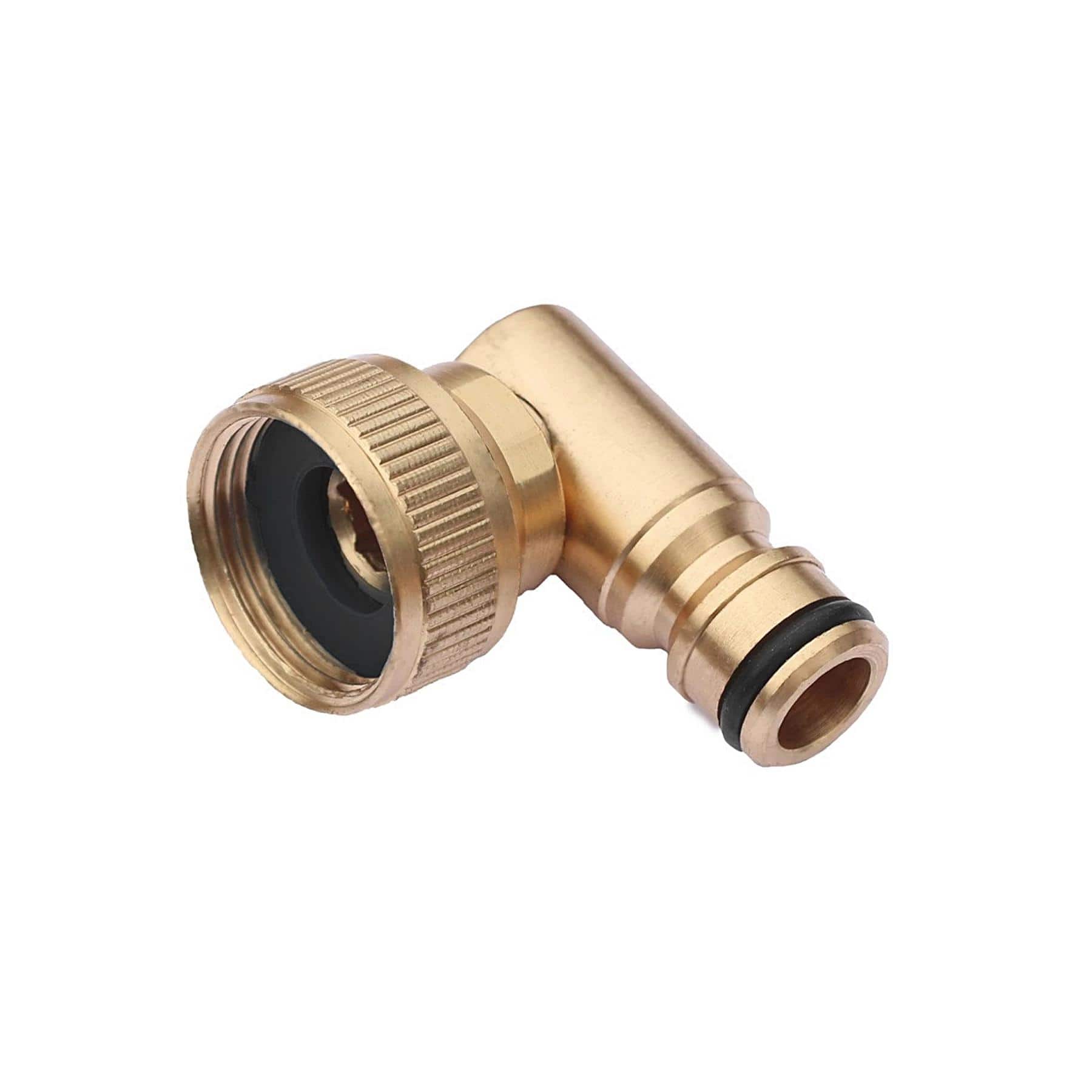 Brass Hoselock Male Swivel Elbow - Pure Freedom