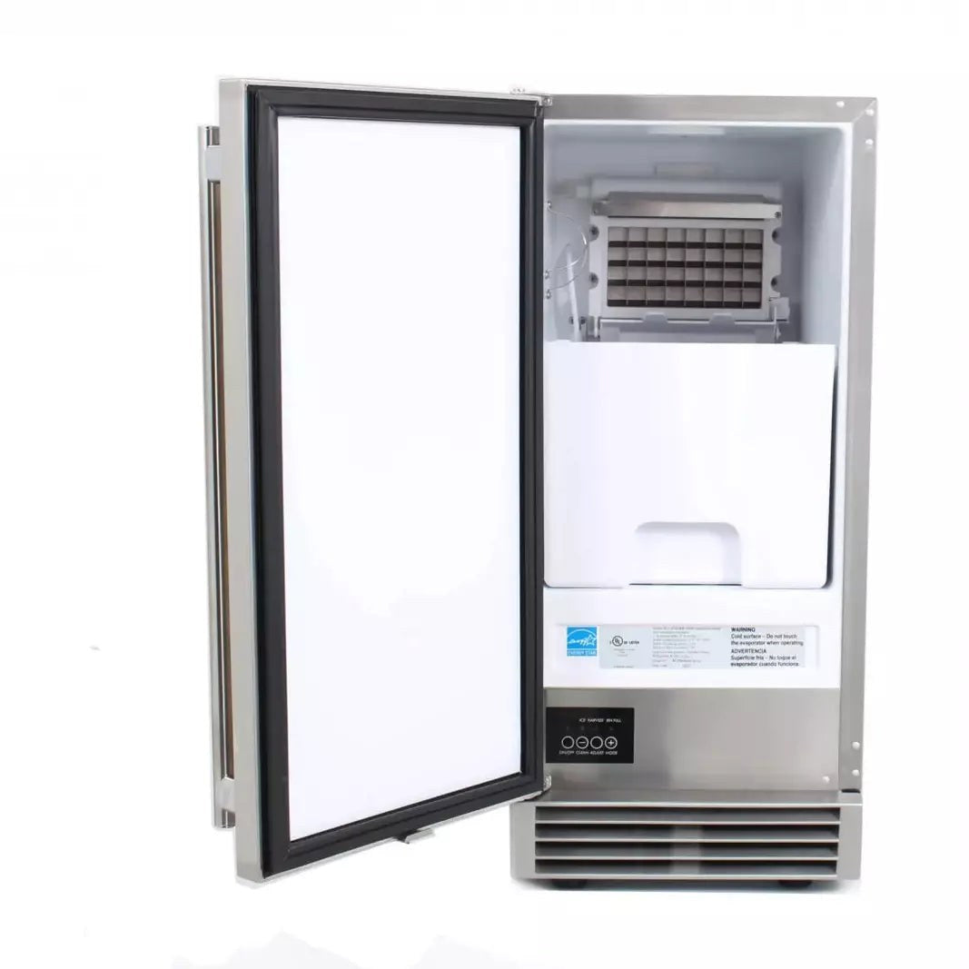 Blaze Grills Blaze 50 Lbs 15 Inch Outdoor Ice Maker (BLZ-ICEMKR-50GR) - Image 3