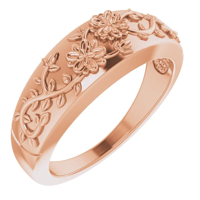 Floral Band – Toasted Jewelry