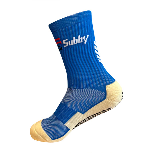 White - Anti slip Grip socks – Subbyclothing