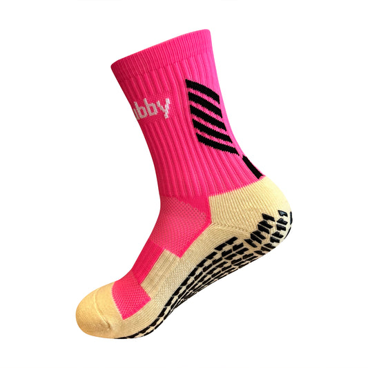 Pink Grip Socks