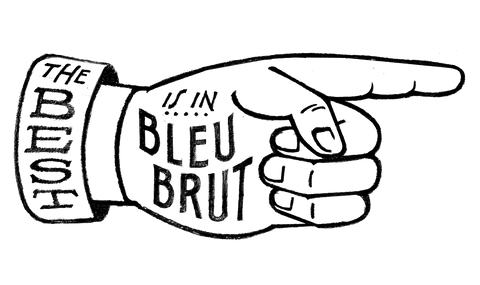 BLEU BRUT logo