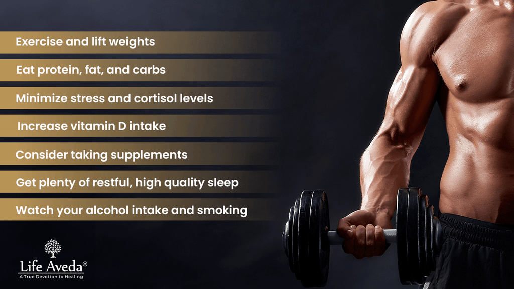 7 Proven Ways to increase Testosterone Levels