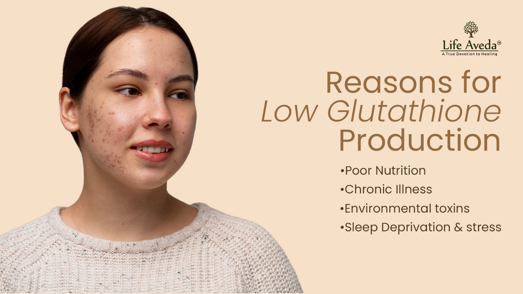 Reasons for Low Glutathione Production