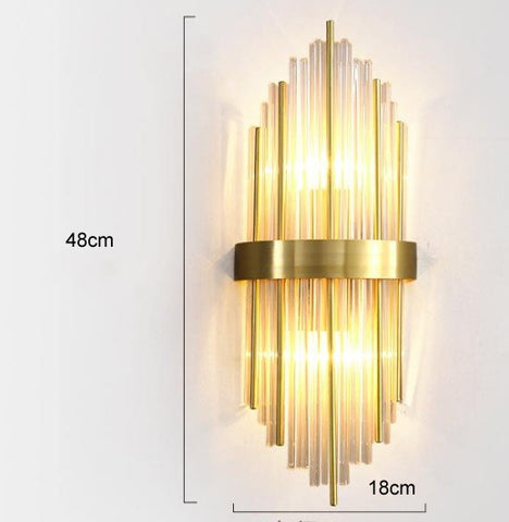 Modern Luxury Living Room Background Wall Lamp Bedroom