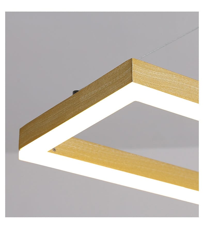Solis - Modern Rectangle LED Pendant Lights