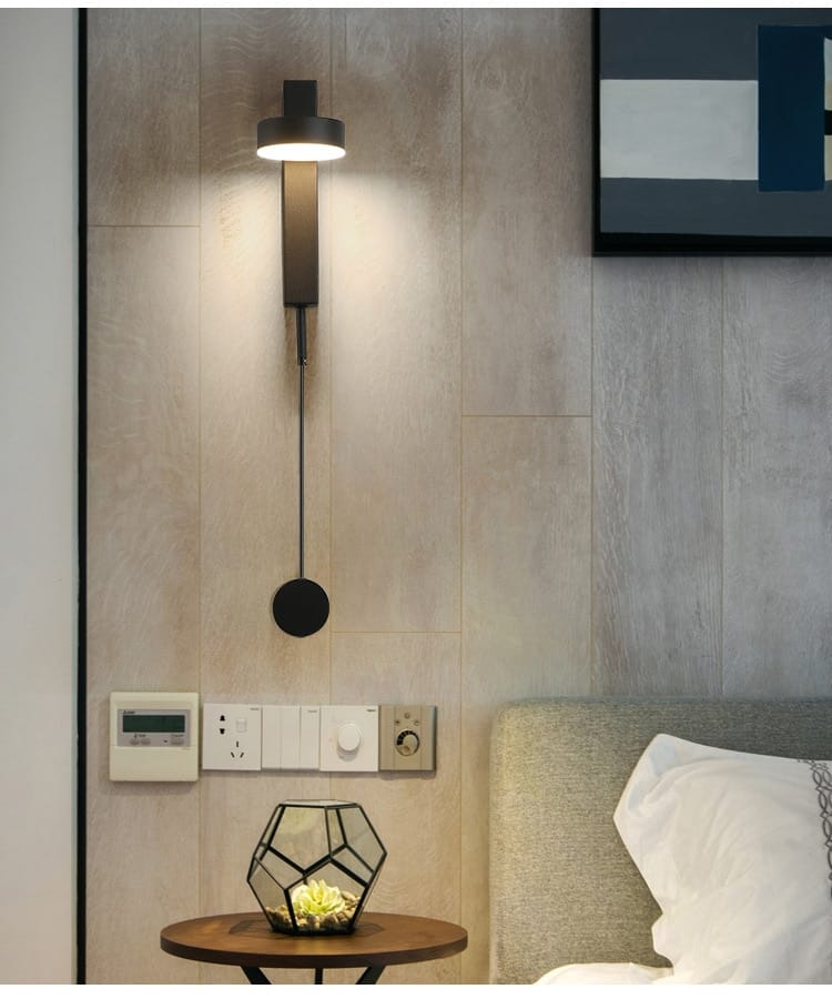 Modern LED Wall Lamps with Rotation Sconce Light for Bedside