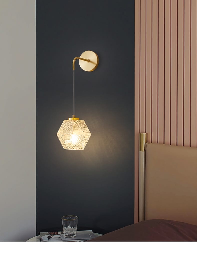 Haleh - Nordic Postmodern Luxury LED Wall Lamp