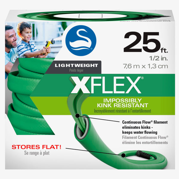 XFlex Heavy Duty Kink Resistant Hose | Hose Flow for Continuous Swan