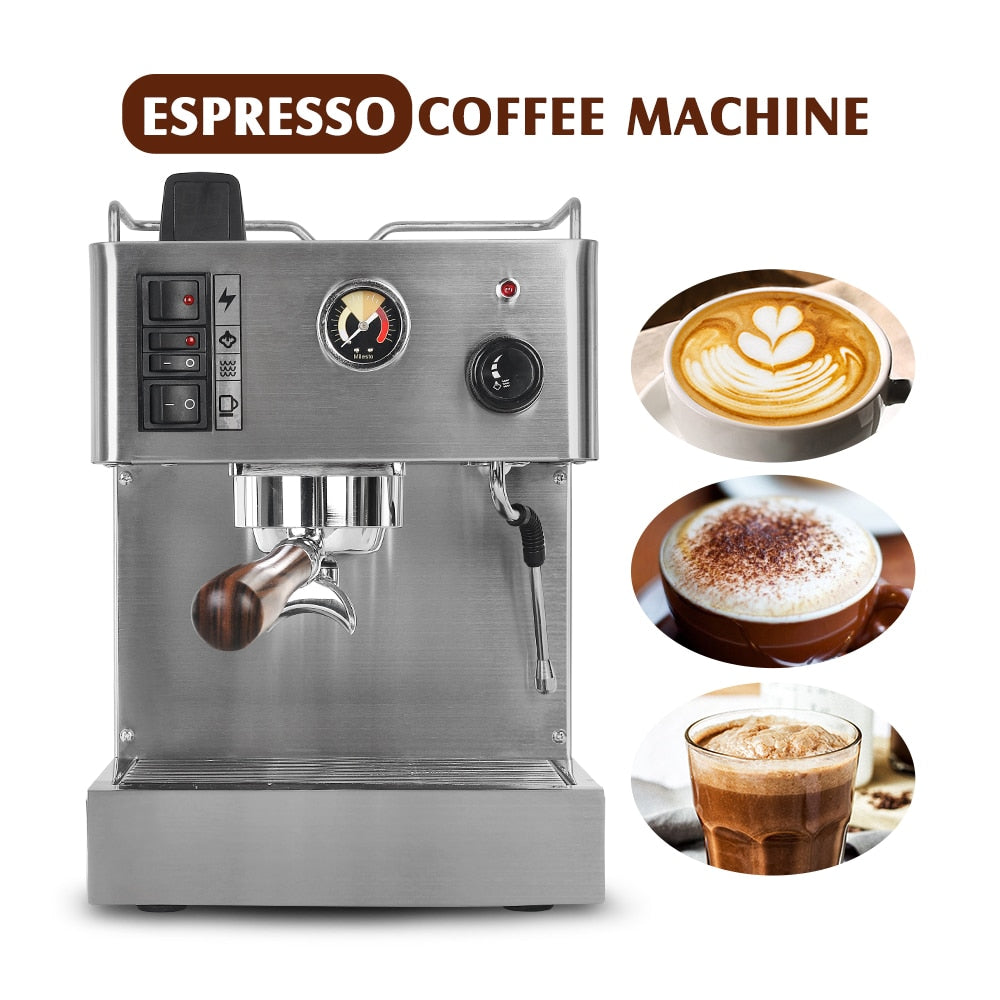ITOP 3.5L Semi-automatic Espresso Coffee Maker Machine With Counter Tamper