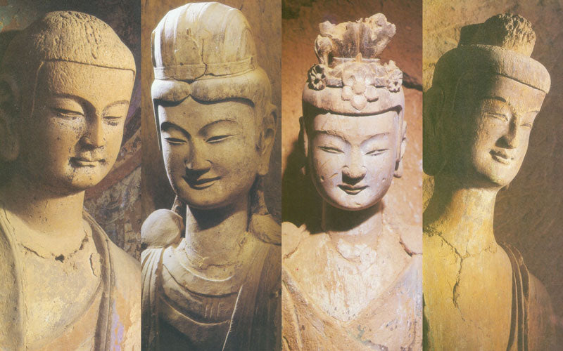 The sculptures preserved in the Maiji Mountain Grottoes