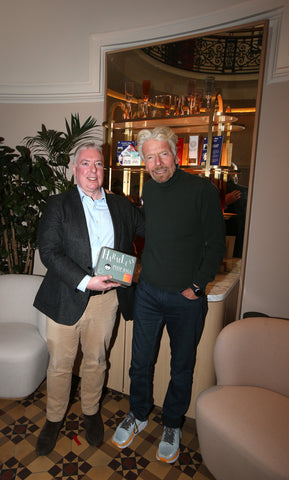 Project Harmless Co-Founder George Greer Meeting Sir Richard Branson