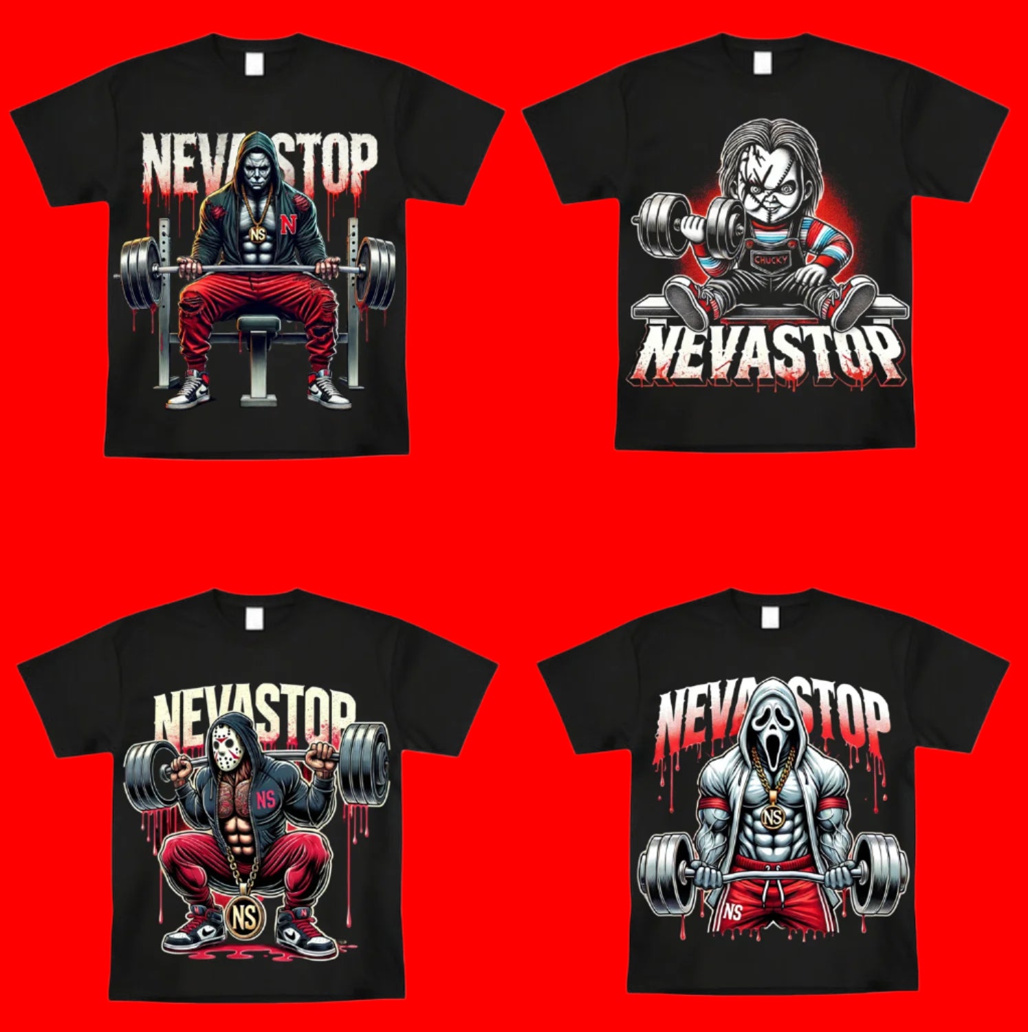 Horror Bundle Oversize Tee