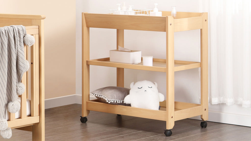 Practical space for parents and baby