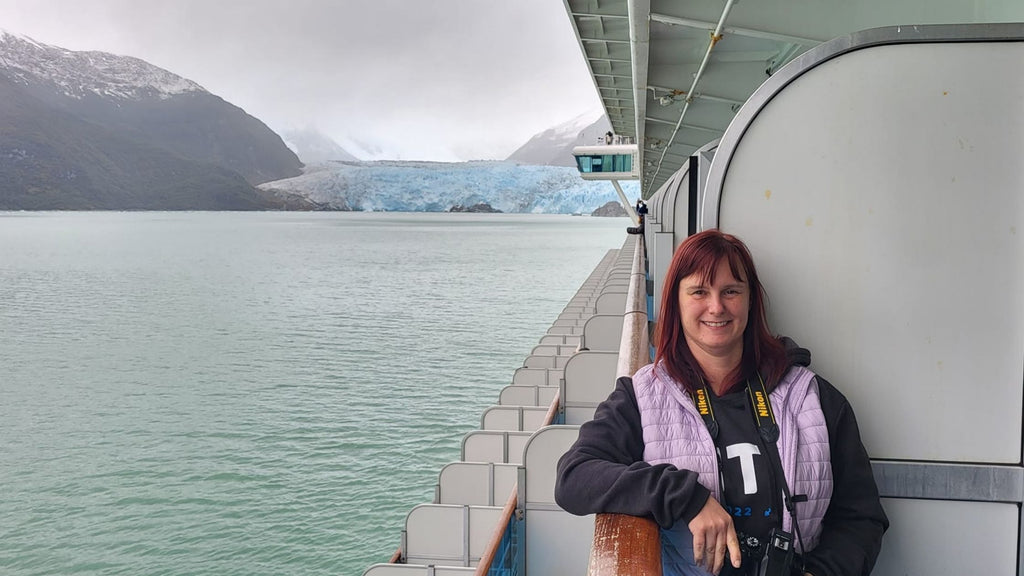 Middle Aged Woman on Cruise Ship - Sole Sister Ramblers