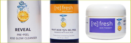 The Ultimate Fruit Acid Peel Kit – Refresh Skin Therapy