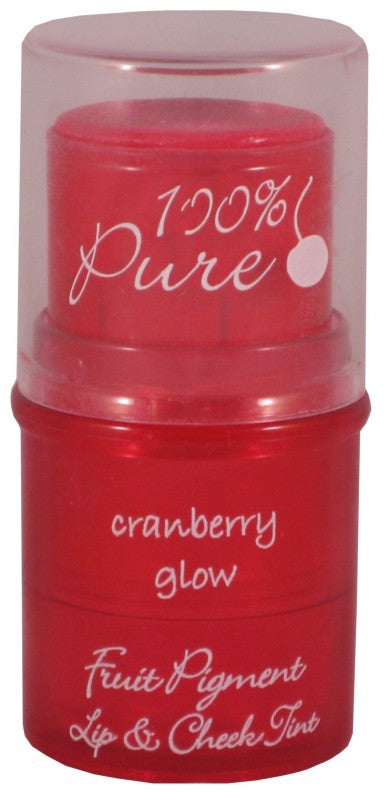100 Pure Cranberry Glow Lip And Cheek Tint 8015