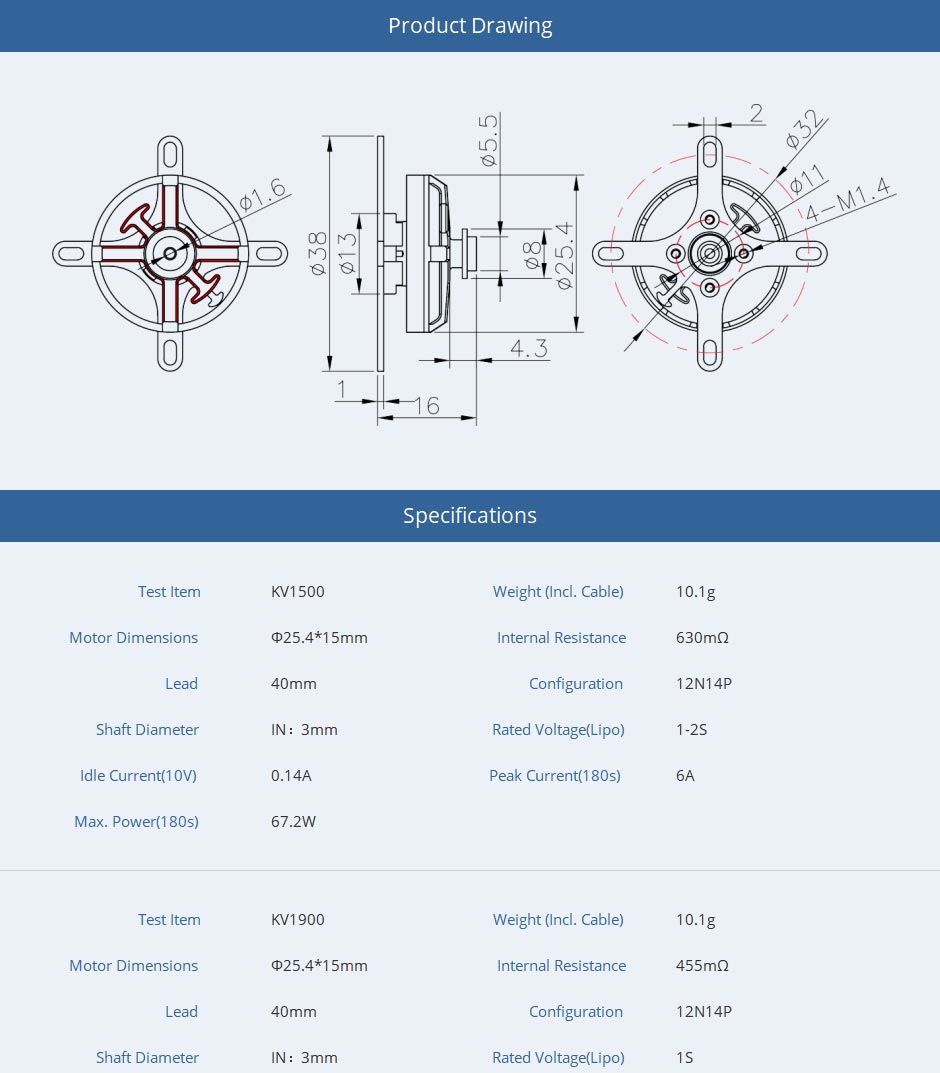 TMOTOR-Fixed-Wing-Brushless-Motor-AM20PRO