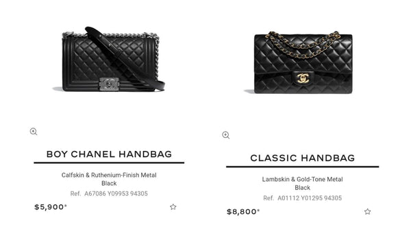 Chanel Classic Flap vs Chanel Boy – BIGBAGGIRL