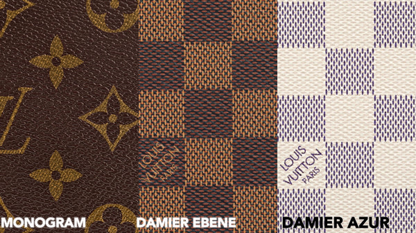 Louis Vuitton Damier and Monogram canvas