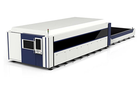 Enclosed laser cutting machines