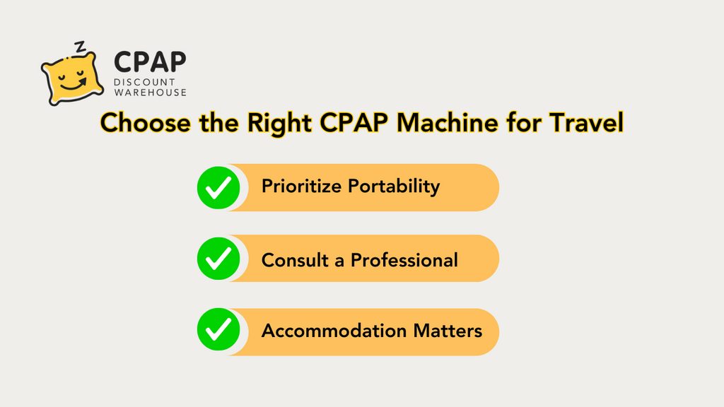 Choose the Right CPAP Machine for Travel