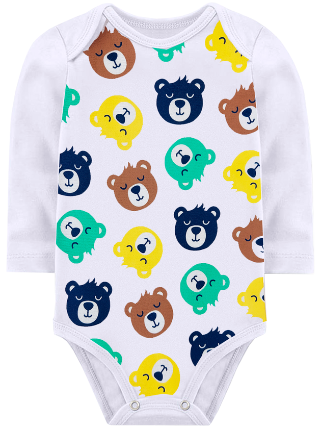 KIT BODY BEBÊ 5 PEÇAS RIBANA 4