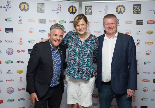 Launch of 2024 national fish and chip awards - Sarah Heward, Andrew Crook, Austen Duck