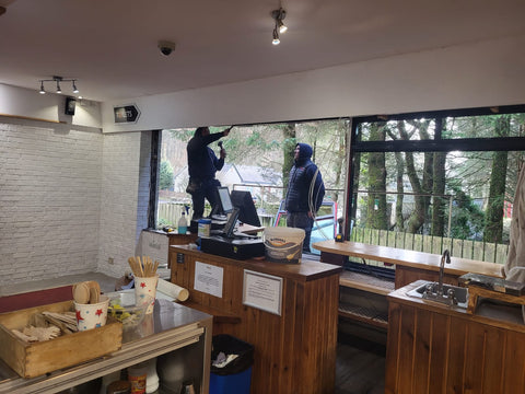 Tyndrum chippy modernisation