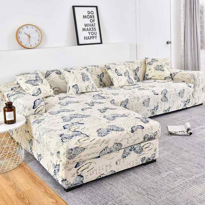 L-Shaped Couch Covers (3 Seater + 3 Seater)