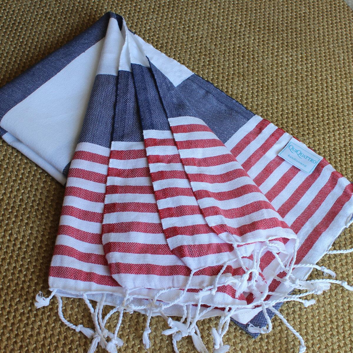 Buckeye Red Turkish towel – QuiQuattro