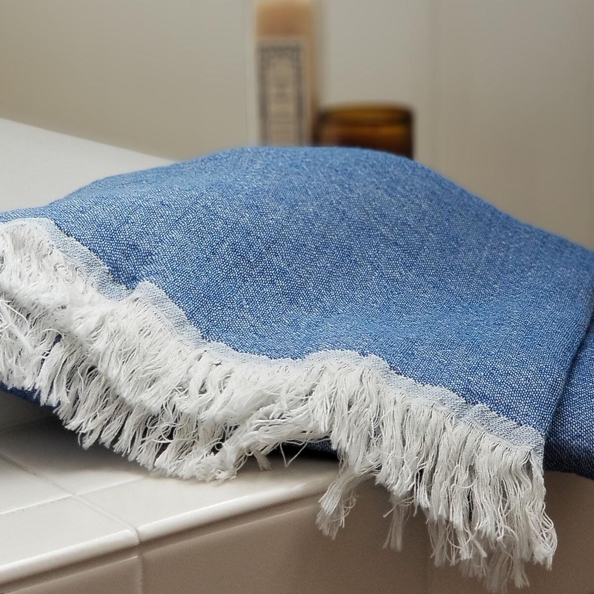 Muslin Cotton Turkish Towel [Bath & Beach, Blanket] – KAFTHAN