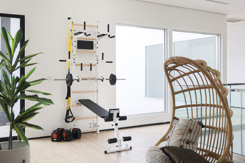 BenchK 733W Wall Bars Home Gym