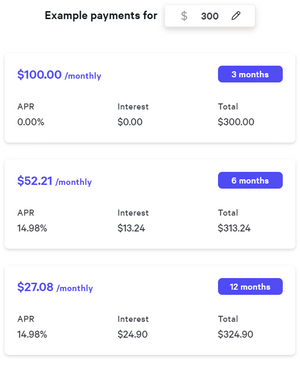 Lost Horizon x Affirm Pick Your Payment Plan