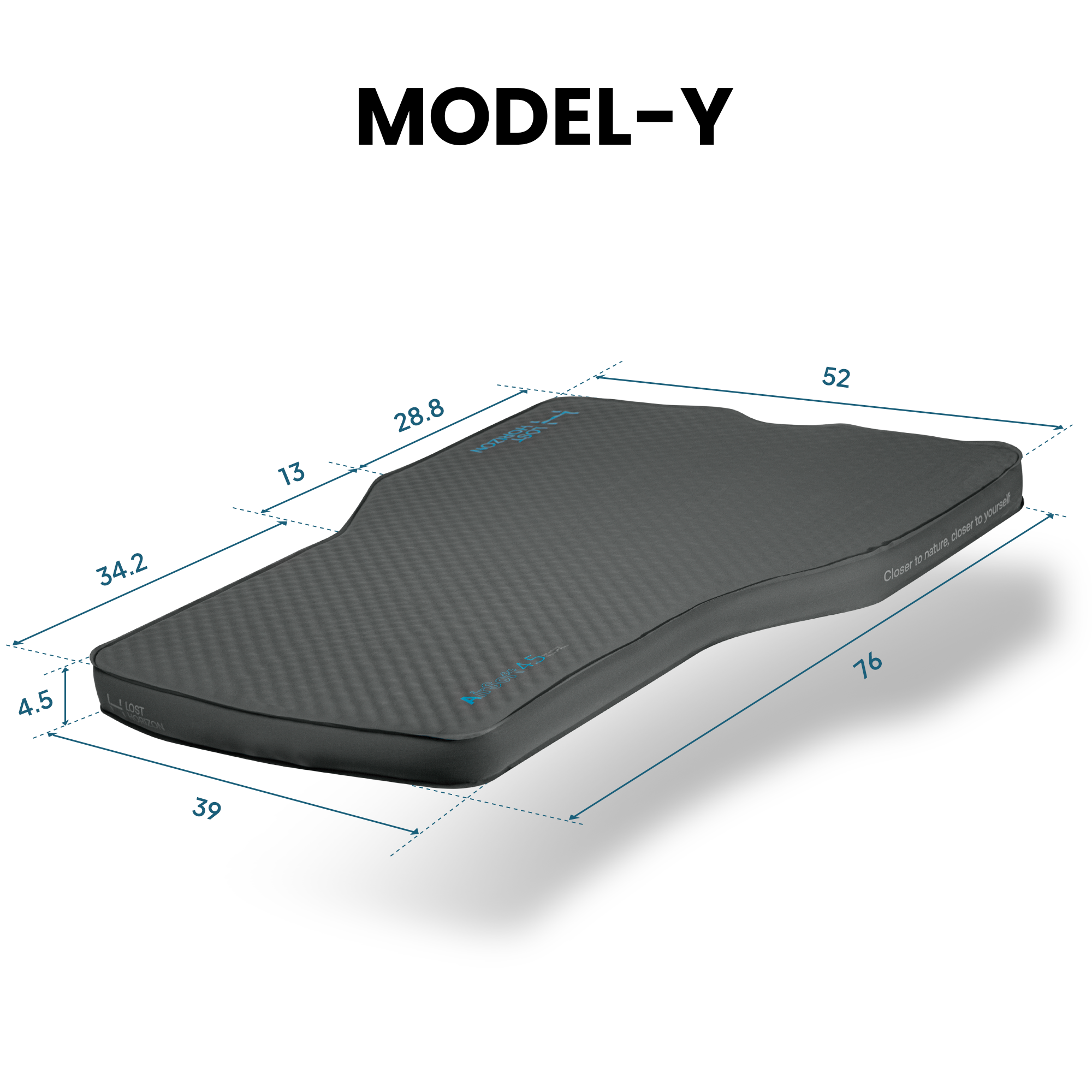 Model Y Tesla Mattress Size Guide