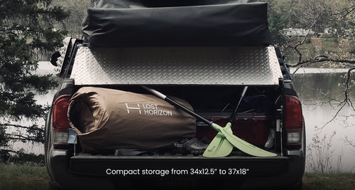Lost Horizon Air Mattress Compact Storafe
